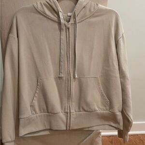 GAP Cream Hoodie Sweatshirt